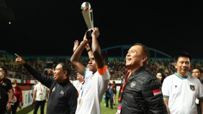 750 Juta, Bonus PSSI untuk Sukses Timnas U-16 Juara Piala AFF