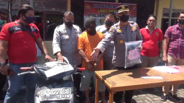 Buron Selama 2 Pekan, Pelaku Bom Molotov Rumah Kades Sembahe Ditangkap, Ini Motifnya