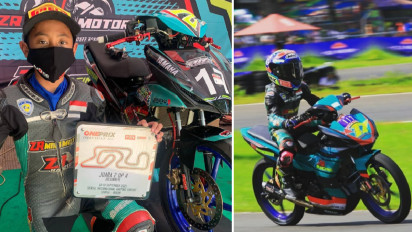 Bekal Balap di Oneprix, Pebalap Belia Kelas Beginner Tak Lupa Mengaji