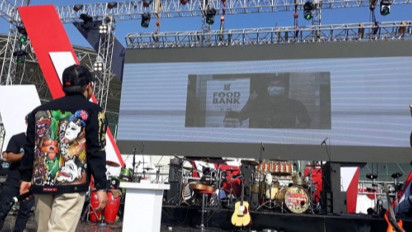 Muhaimin Iskandar Resmikan Gerakan Sosial Food Bank di Depan Ribuan Relawan