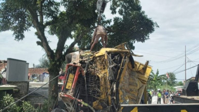 Kecelakaan Maut Truk Terigu di Cianjur, 4 Korban Luka Dirawat di RSUD