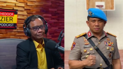 Drama Irjen Ferdy Sambo Nangis Sesenggukan ´Saya Teraniaya dan Dihina Brigadir J, Istri Saya Dilecehkan´ Cerita Mahfud MD Soal Skenario Palsu Sambo di Podcast Deddy Corbuzier