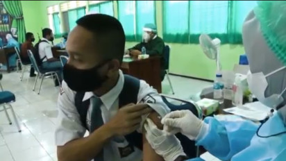 Vaksinasi Merdeka HUT RI Sasar Wilayah Capaian Booster Rendah di Gunungkidul