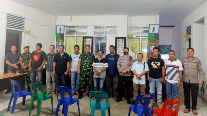 Atasi Bentrok Kelompok Pemuda, Polres Langkat Lakukan Perdamaian