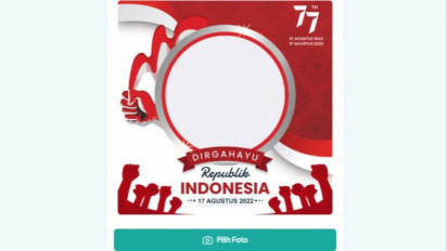 30 Link Download Twibbon untuk Meriahkan HUT ke-77 RI, 17 Agustus 2022, Cocok Dijadikan Status di Media Sosial