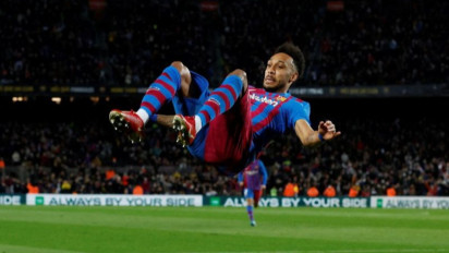 Barcelona Patok Harga Rp451 Miliar ke Chelsea untuk Aubameyang