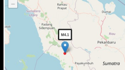 Dalam Hitungan 2 Jam, Pasaman Barat Diguncang Gempa 4 Kali