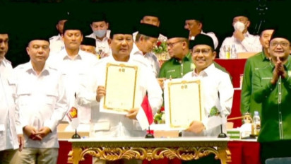 Soal Koalisi PKB dan Gerindra, Prabowo Subianto: Ojo Kesusu!