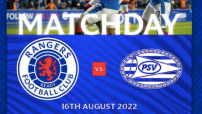 Link Live Streaming Rangers vs PSV Eindhoven Leg Pertama Playoff Liga Champions, Kick Off Pukul 02.00 WIB Siaran Langsung dari Stadion Ibrox Skotlandia