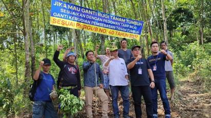 Minta Ganti Rugi Sesuai Pergub, Warga Lahat Pasang Baliho di Lahan Garapannya