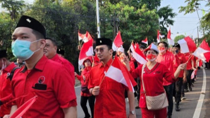 HUT ke-77 RI, Sekjen PDIP Bacakan Pesan Megawati