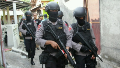 HUT ke-77 RI, Densus 88 Tangkap 5 Terduga Terorisme di Jakarta, Sumsel, dan Jambi