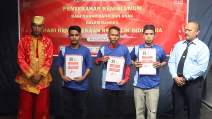 92 Narapidana Rutan Salatiga Dapat Remisi HUT RI ke 77, 3 Langsung Bebas