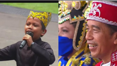 Penampilan Farel Prayoga Sukses Bikin Istana Bergoyang, Dapat Pesan Begini dari Presiden Jokowi