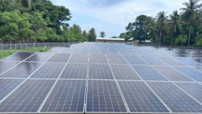 PLN Operasikan PLTS Kapasitas 314 Kilo Watt di Pulau Terluar Sumbawa