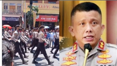 Viral! Momen Pawai 17 Agustus Personil Polisi Diteriaki Nama Ferdy Sambo, Netizen: Kembalikan Kepercayaan Masyarakat