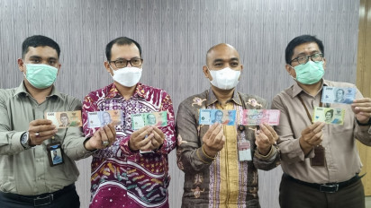 Momen Peringatan HUT RI ke-77, Pemerintah dan BI Resmi Luncurkan Pecahan Uang Kertas Baru