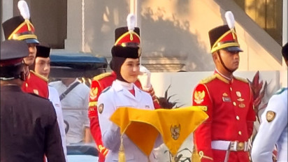 Impian Terwujud, Paskibraka Asal Banyuwangi jadi Pembawa Bendera Upacara 17 Agustus di Istana Negara