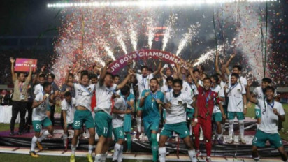 Bima Sakti Ingatkan Pemain Timnas U-16 untuk Tidak Larut Euforia