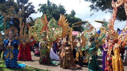 Sempat Terhenti Akibat Pandemi, Wonosobo Costume Carnival 2022 Kembali Digelar