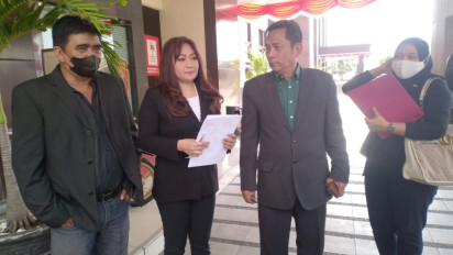 Laporan Mandek, LCKI Dampingi Perwakilan Petani Penggarap Sambangi Polda Jabar