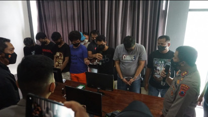 Inilah Keenam Tersangka Pengendali Judi Online yang Ditangkap di Purbalingga