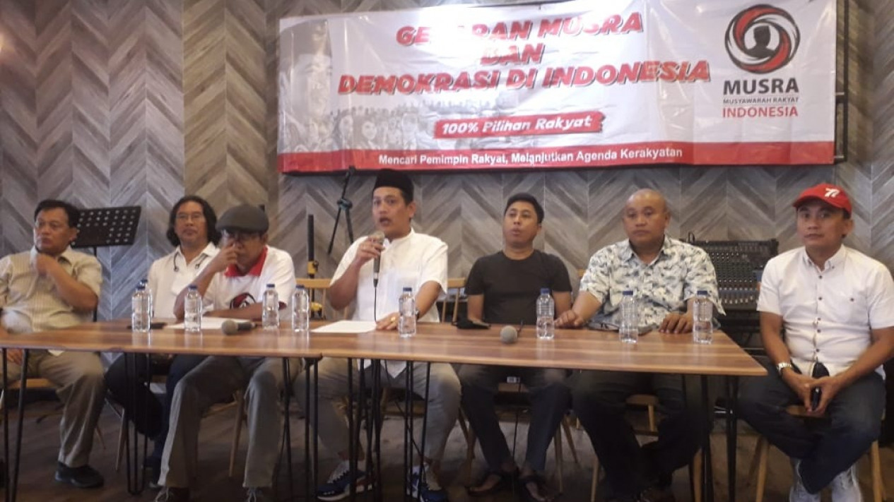 Murni Ruang Aspirasi Rakyat, Musra: Tidak Berpihak pada Satu Kandidat dan Tidak Bertentangan dengan Partai Politik
            - galeri foto