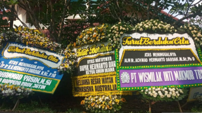 Jenazah Hermanto Dardak Dimakamkan di TMP Kalibata pada Minggu Pagi