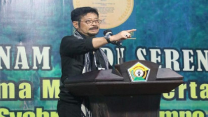 Mentan Minta Gubernur Sultra Siapkan 1.000 Hektare Lahan Pertanian Per Kabupaten