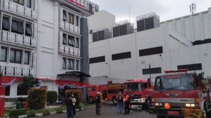 Gedung DPRD Jabar Kebakaran, Polisi Gerak Cepat Amankan CCTV