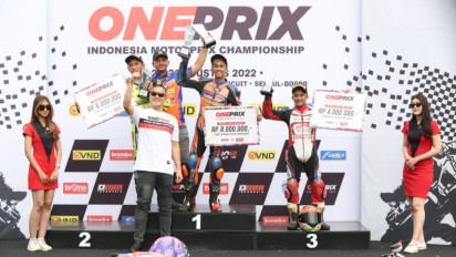 Dari Start Kelima, Gilang Tampil Gemilang di Kelas Novice Oneprix