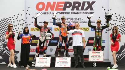 Reynaldi Pradana Sempurna di Kelas Expert Oneprix Seri Ketiga