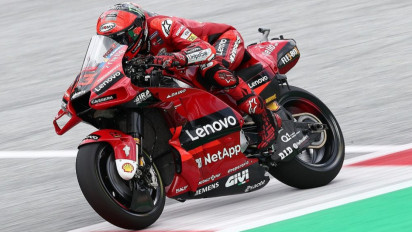 Usai 'Hat-Trick' Kemenangan Beruntun Musim Ini, Pebalap Ducati Francesco Bagnaia Rasakan Momen Terbaik di MotoGP