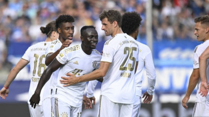 Sadio Mane Cetak Brace, Bayern Muenchen Cetak Tujuh Gol ke Gawang Bochum