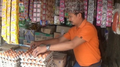 Harga Telur Ayam di Pasar Sumedang Tembus Rp 31 Ribu, Omzet Pedagang Turun 50 Persen