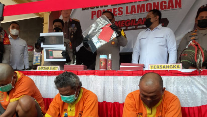 Terlibat Judi Online, Seorang Penjaga Warkop di Lamongan Ditangkap Polisi, Terancam 10 Tahun Penjara