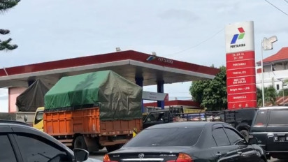 Pertalite di SPBU Empat Lawang Langka, Tingkat Pengecer Melimpah Hingga Jual dengan Harga Tinggi