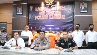 Marak Berantas Judi, Polres Karimun Ancam Tiga Penjudi Tangkapannya 10 Tahun Penjara