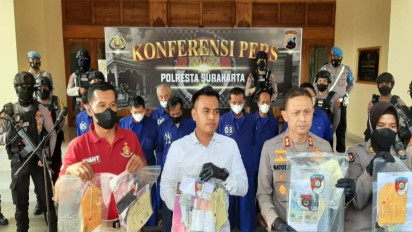Ramaikan Berantas Judi Online, Polresta Surakarta Tangkap 11 Penjudi Dadu dan Capjie Kia Daring