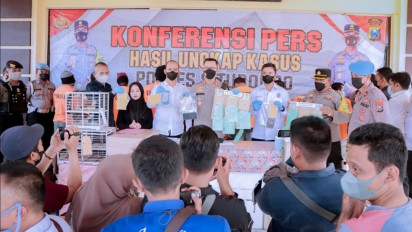 Polress Situbondo Amankan 13 Pelaku Judi dan Pengedar Narkoba