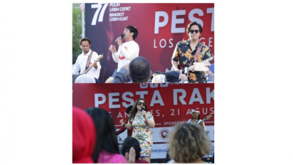 D’Masiv, Uya Kuya, dan Nia Daniaty Semarakkan Pesta Rakyat KJRI LA 2022