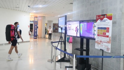 Antisipasi Cacar Monyet, Bandara I Gusti Ngurah Rai Pasang 6 Unit Pemindai Suhu