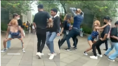 Viral Video Sekumpulan ABG Dukuh Atas Berjoget Erotis, Aksi Tak Senonoh Bikin Netizen Geram