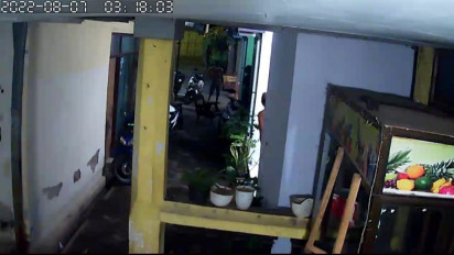 Aksi Geng Motor Serang Perkampungan Warga di Probolinggo, Terekam CCTV