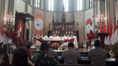 3 Pesan Uskup agung kardinal Suhrayo Saat Misa HUT ke-77 RI