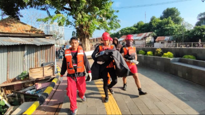 Dalam Waktu 1 X 24 Jam Balita Korban Tenggelam Ditemukan