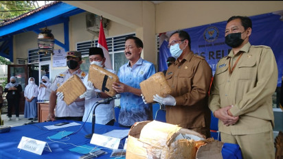 Ganja Seberat 3 Kilogram Berhasil Digagalkan oleh BNN Kabupaten Gresik