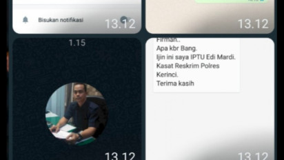 Jadi Korban Hacker, Kasat Reskrim Polres Kerinci Minta Masyarakat Waspada
