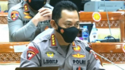 Didepan Komisi III DPR RI Kapolri Jenderal Lityo Sigit Pastikan Temuan Uang Rp900 Miliar Milik Sambo Tidak Benar