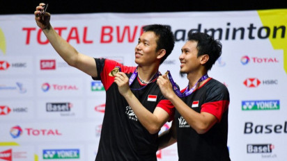 Ubah Strategi Jadi Kunci Kemenangan The Daddies Lawan Lamsfuss/Seidel di Kejuaraan Dunia 2022